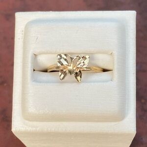 SOLD 10k Gold Butterfly Ring